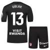 Atlético Madrid Oblak 13 Brankářské Černá 2025-26 - Dětské Fotbalové Dresy (S/S) Atlético Madrid Oblak 13 Brankářské Černá 2025-26 - Dětské Fotbalové Dresy (S/S)